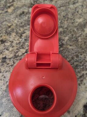 Red Blender Bottle 24oz